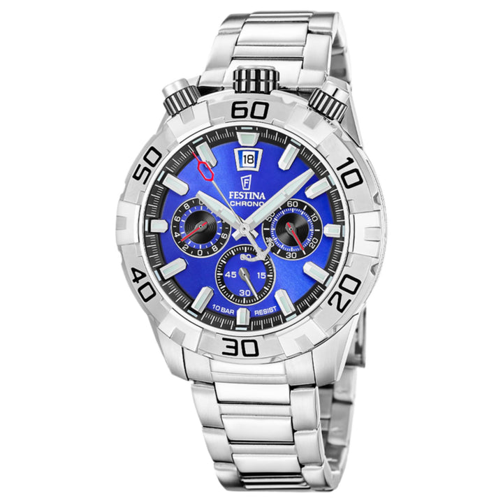 Festina F20743/3 Men's Bullhead Analogue Chronograph Quartz Watch