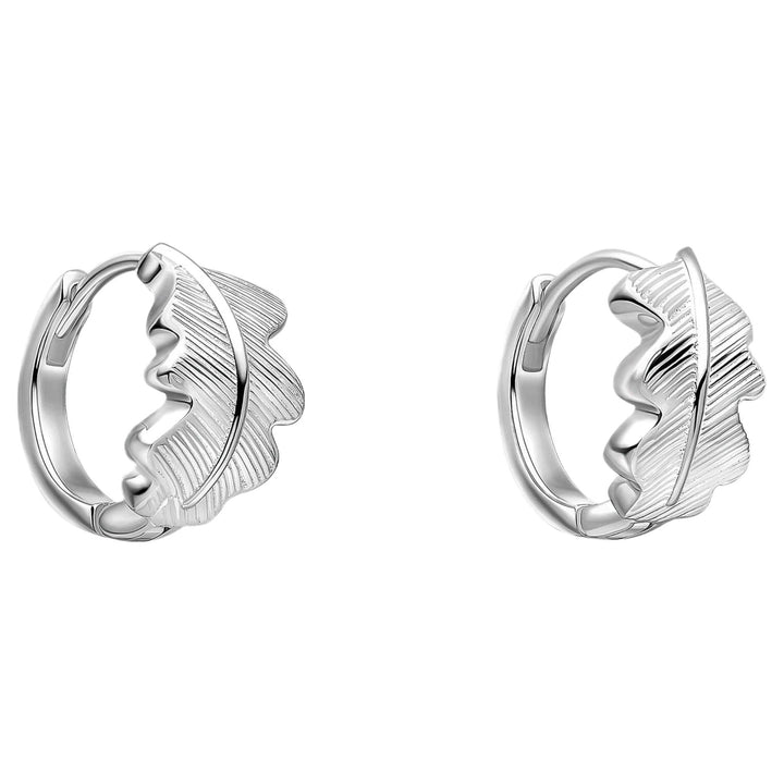 Laura Ashley E6692 Broadoak Mini Hoop Earrings Sterling Silver