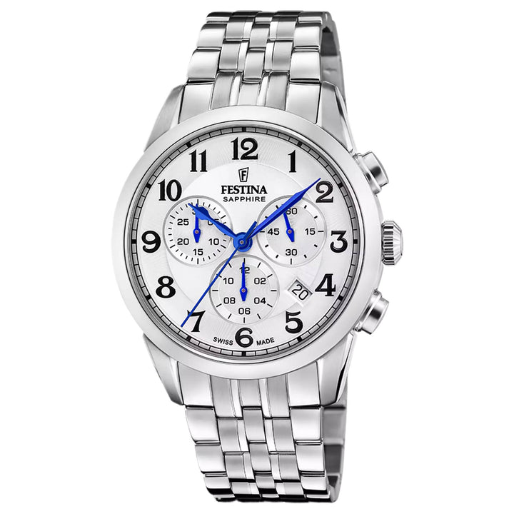 Festina Swiss Made F20040/1 Men's Analogue Quartz Chronograph Watch