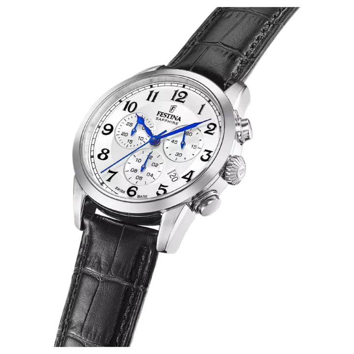 Festina Swiss Made F20041/1 Men's Analogue Quartz Chronograph Watch