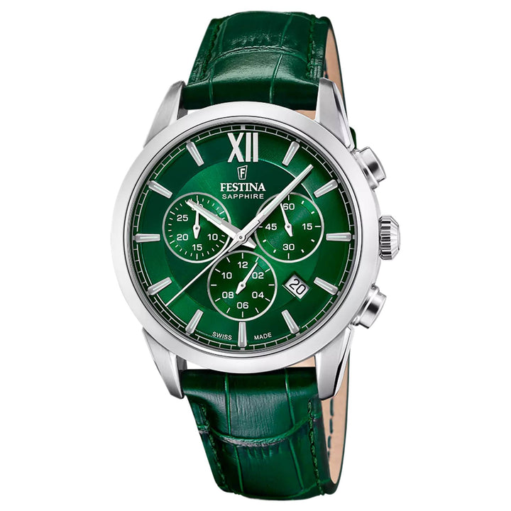 Festina Swiss Made F20041/3 Men's Analogue Quartz Chronograph Watch