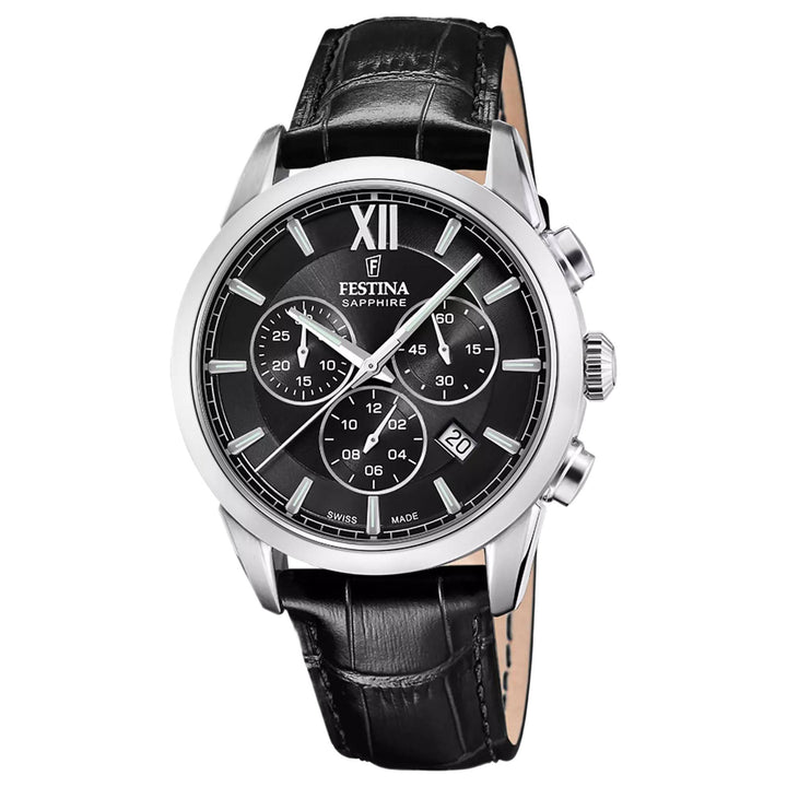 Festina Swiss Made F20041/4 Men's Analogue Quartz Chronograph Watch