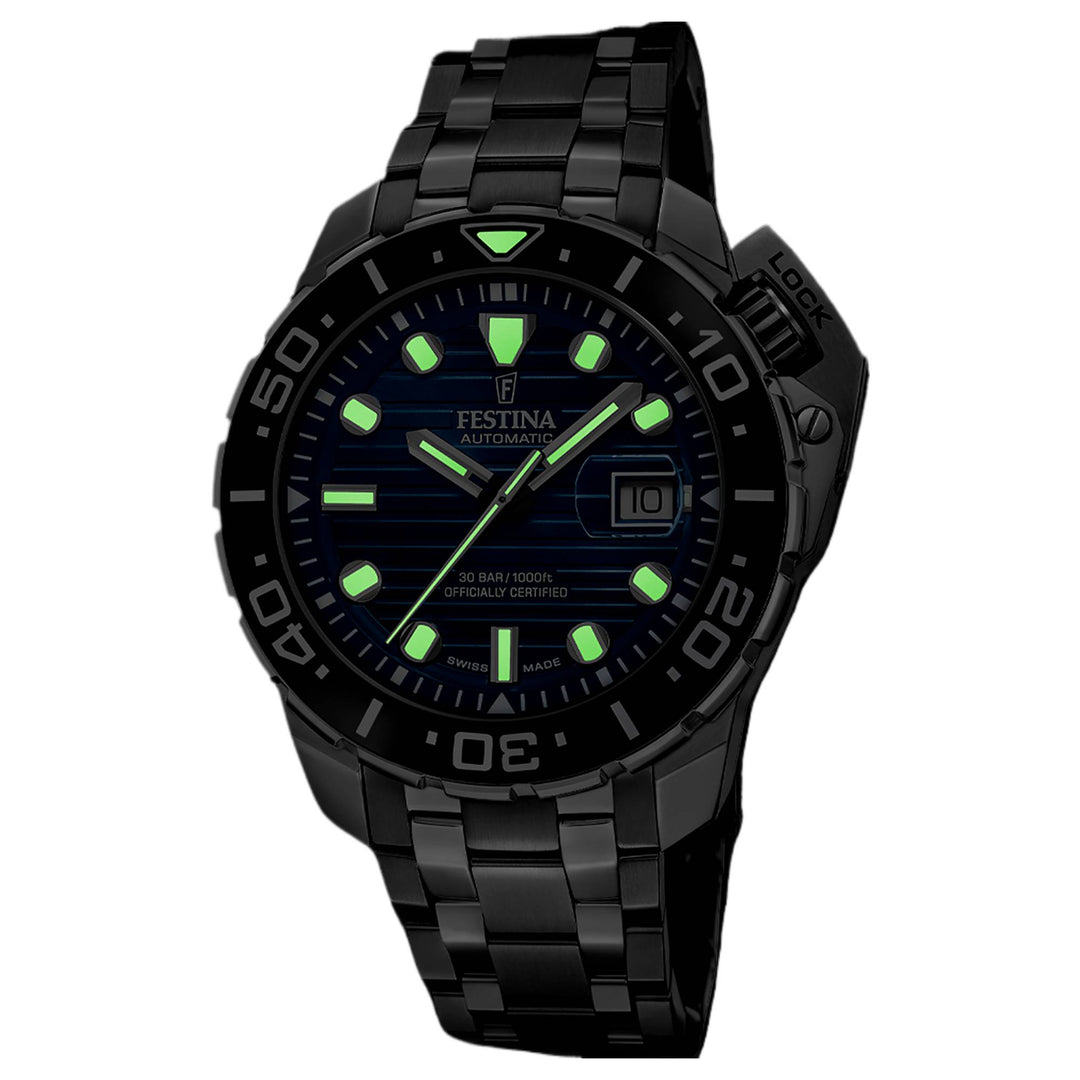 Festina Swiss Made F20043/2 Men's Diver Analogue Automatic Watch