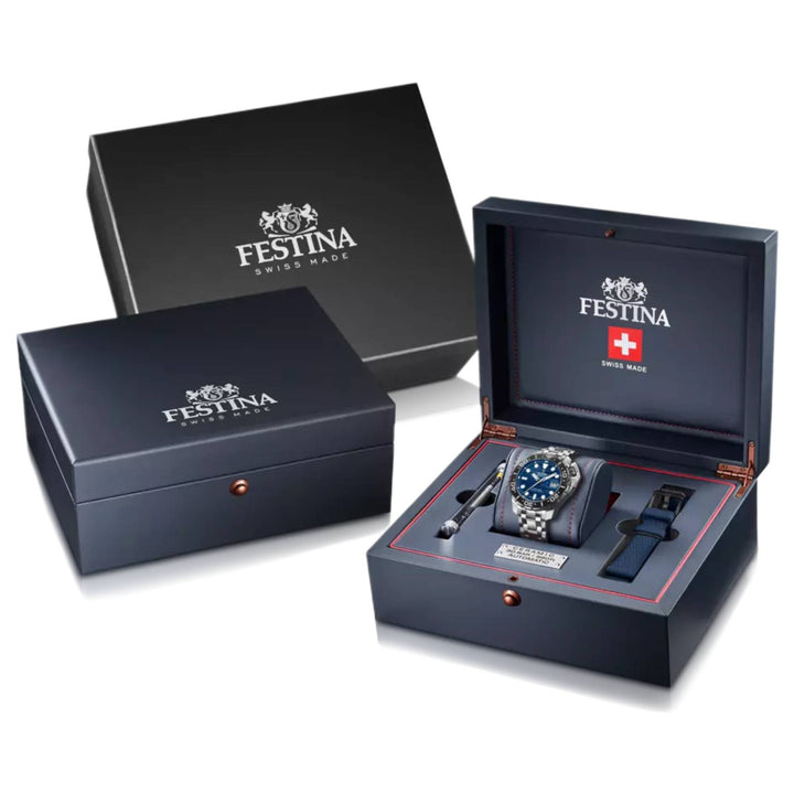 Festina Swiss Made F20043/2 Men's Diver Analogue Automatic Watch