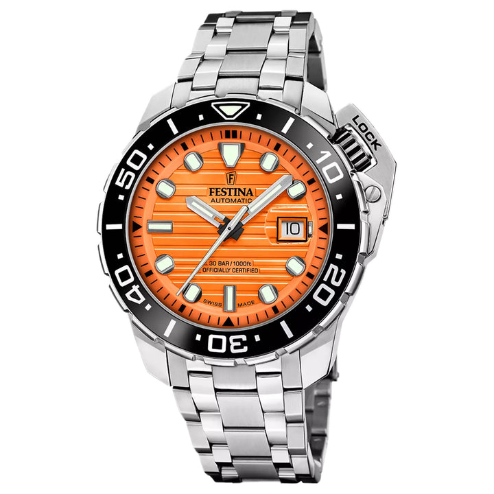 Festina Swiss Made F20043/3 Men's Diver Analogue Automatic Watch
