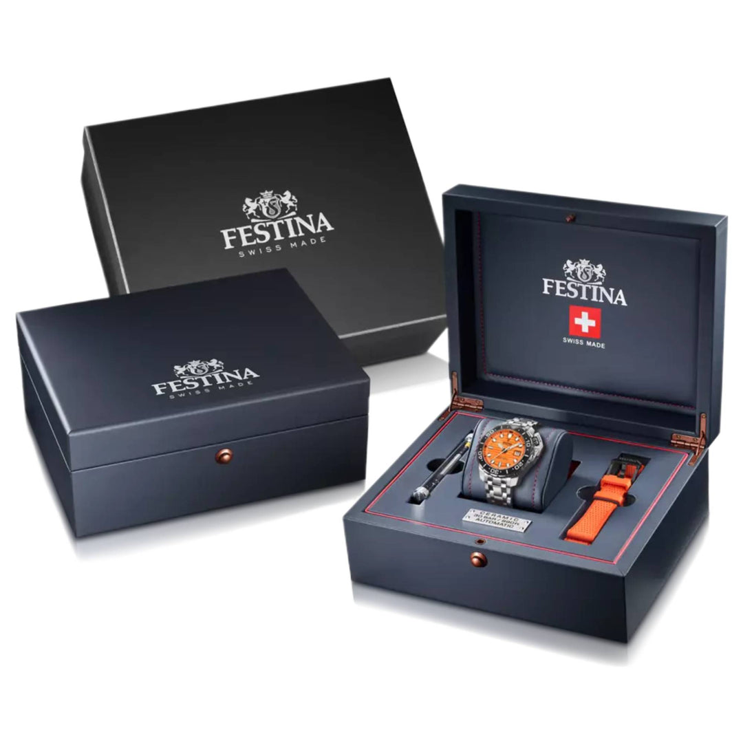 Festina Swiss Made F20043/3 Men's Diver Analogue Automatic Watch