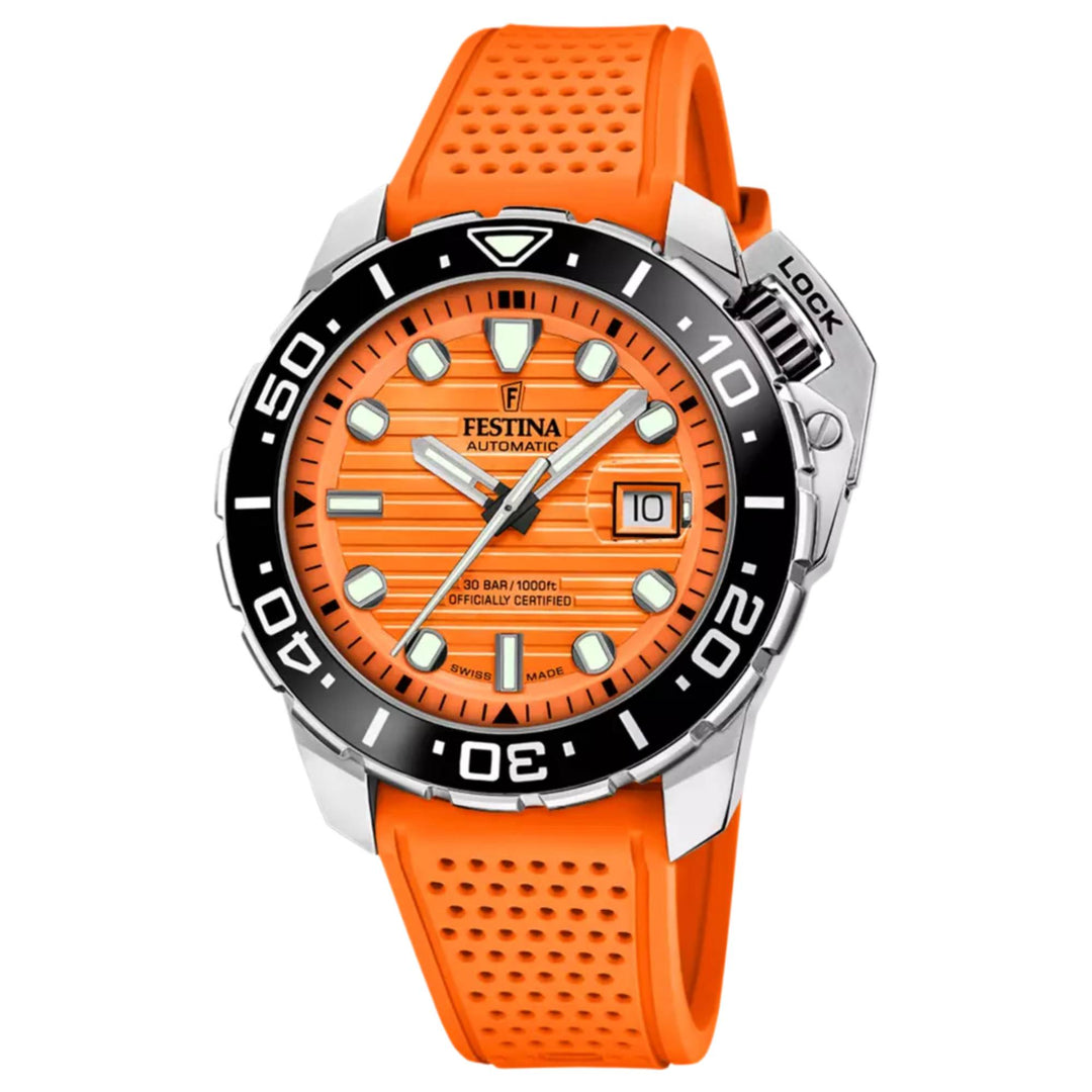 Festina Swiss Made F20043/3 Men's Diver Analogue Automatic Watch