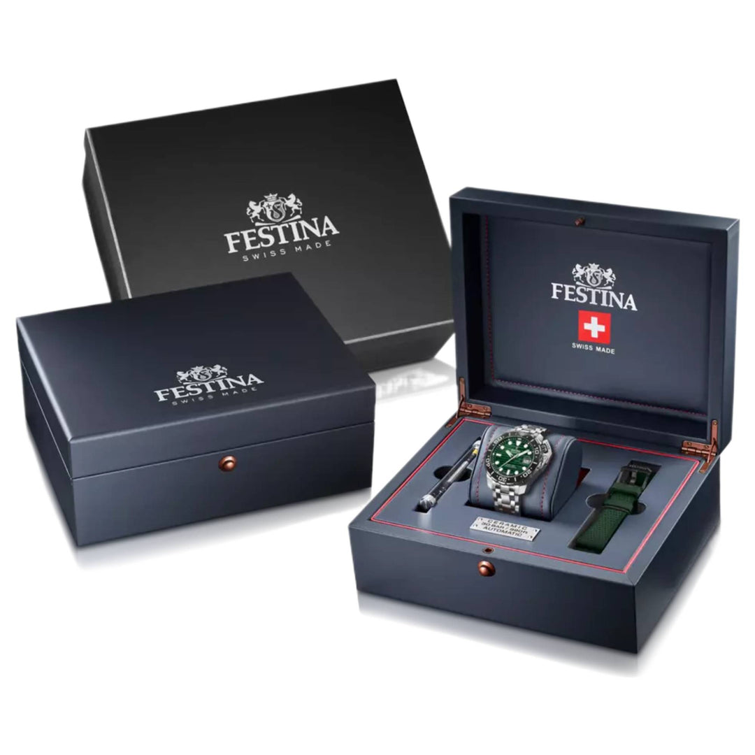 Festina Swiss Made F20043/4 Men's Diver Analogue Automatic Watch