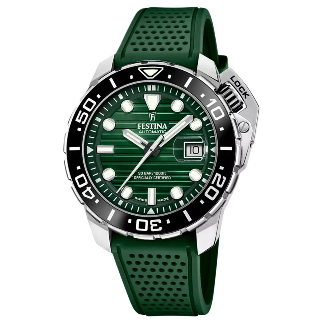 Festina Swiss Made F20043/4 Men's Diver Analogue Automatic Watch