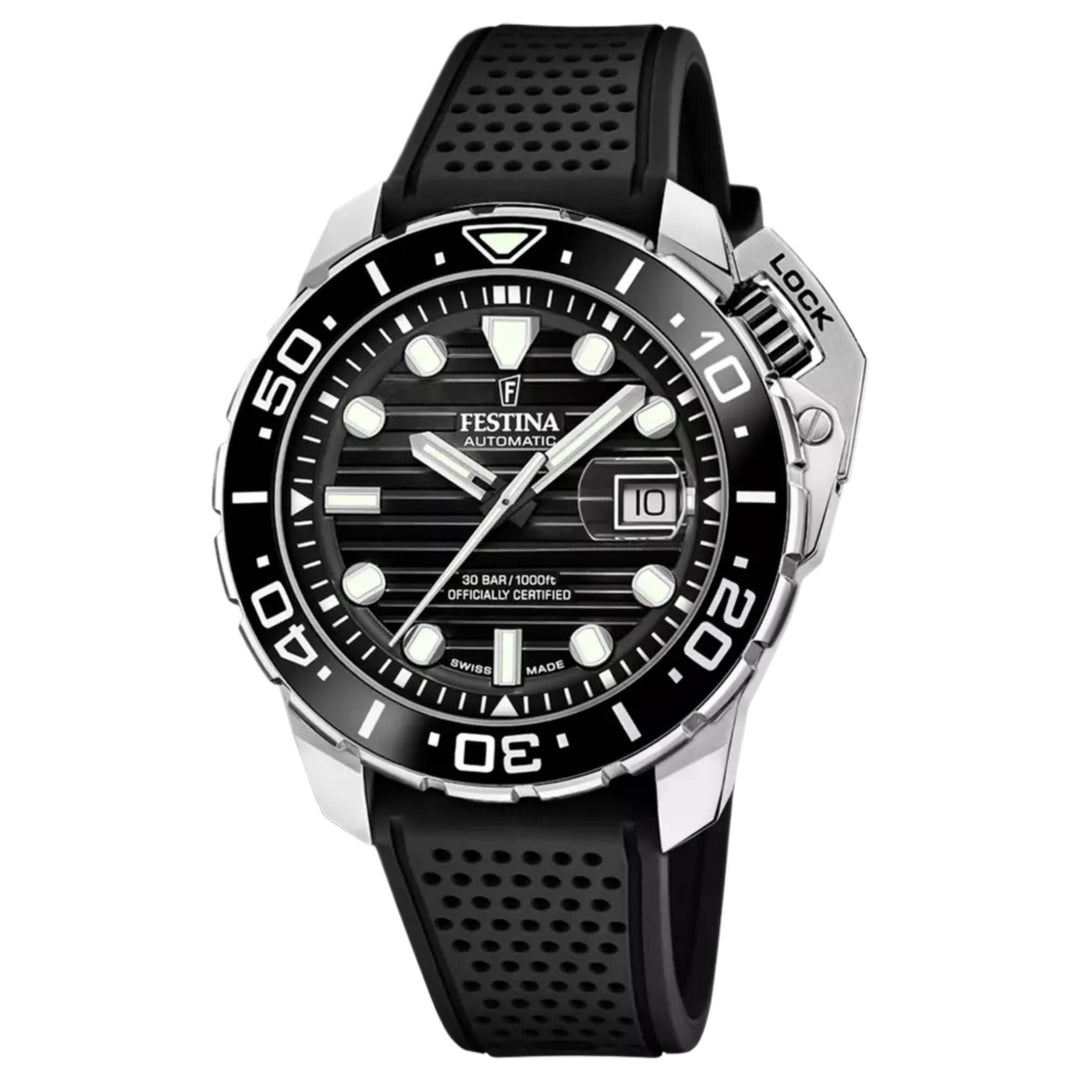 Festina Swiss Made F20043/6 Men's Diver Analogue Automatic Watch