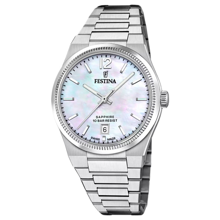 Festina Swiss Made F20052/1 Women's Rive Analogue Quartz Watch