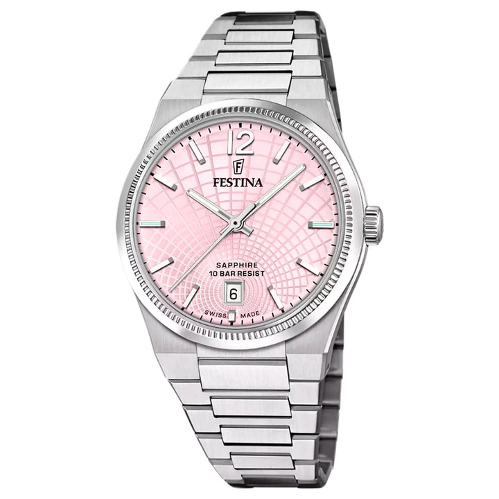 Festina Swiss Made F20052/3 Women's Rive Analogue Quartz Watch