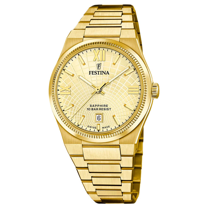 Festina Swiss Made F20057/2 Men's Rive Analogue Quartz Watch
