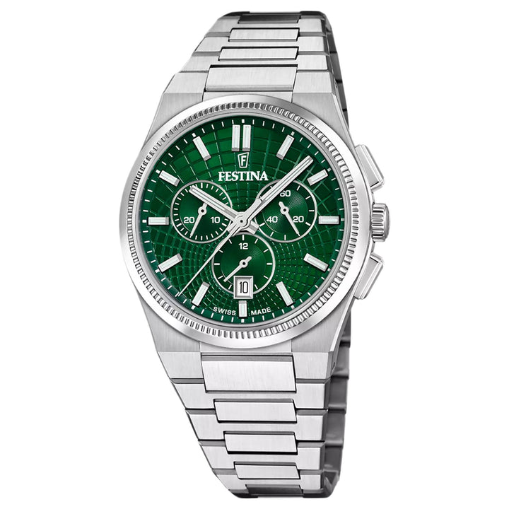 Festina Swiss Made F20059/3 Men's Rive Chronograph Quartz Watch
