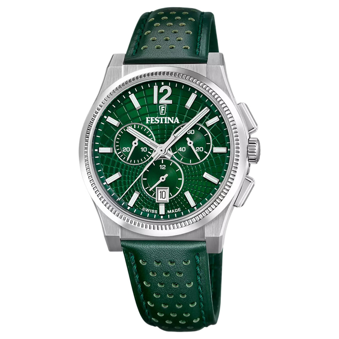 Festina Swiss Made F20060/3 Men's Rive Chronograph Quartz Watch