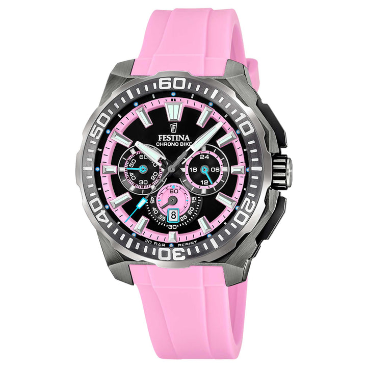 Festina F20725/2 Men's Chrono Bike Rubber Strap Wristwatch