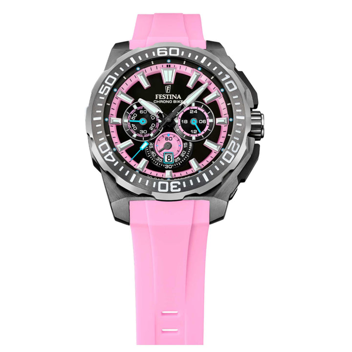 Festina F20725/2 Men's Chrono Bike Rubber Strap Wristwatch