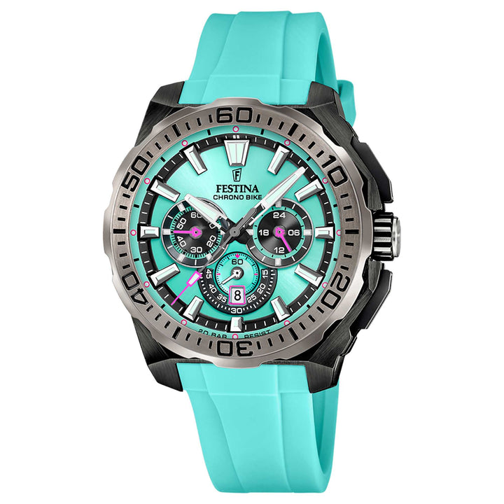 Festina F20726/2 Men's Chrono Bike Rubber Strap Wristwatch
