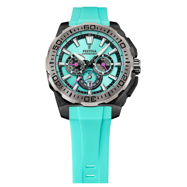 Festina F20726/2 Men's Chrono Bike Rubber Strap Wristwatch