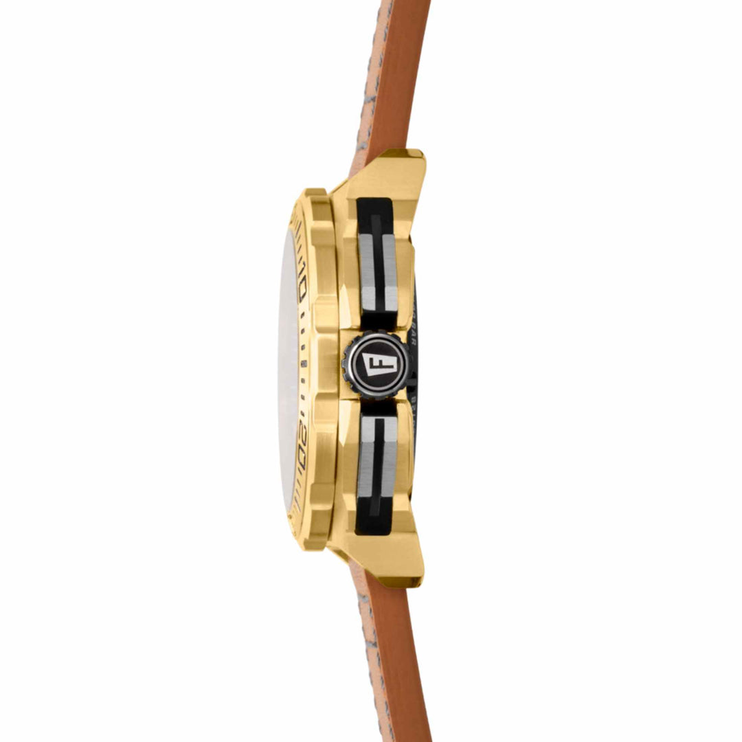Festina F20728/1 Men's Chrono Bike Leather Strap Wristwatch