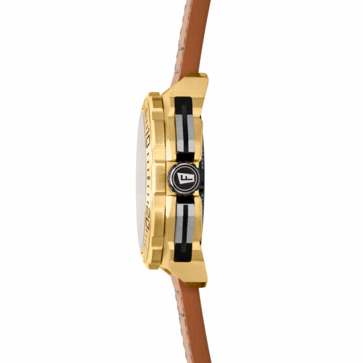 Festina F20728/1 Men's Chrono Bike Leather Strap Wristwatch
