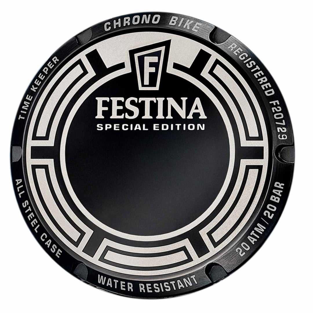 Festina F20729/1 Men's Chrono Bike Steel Bracelet Wristwatch