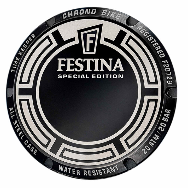 Festina F20729/1 Men's Chrono Bike Steel Bracelet Wristwatch