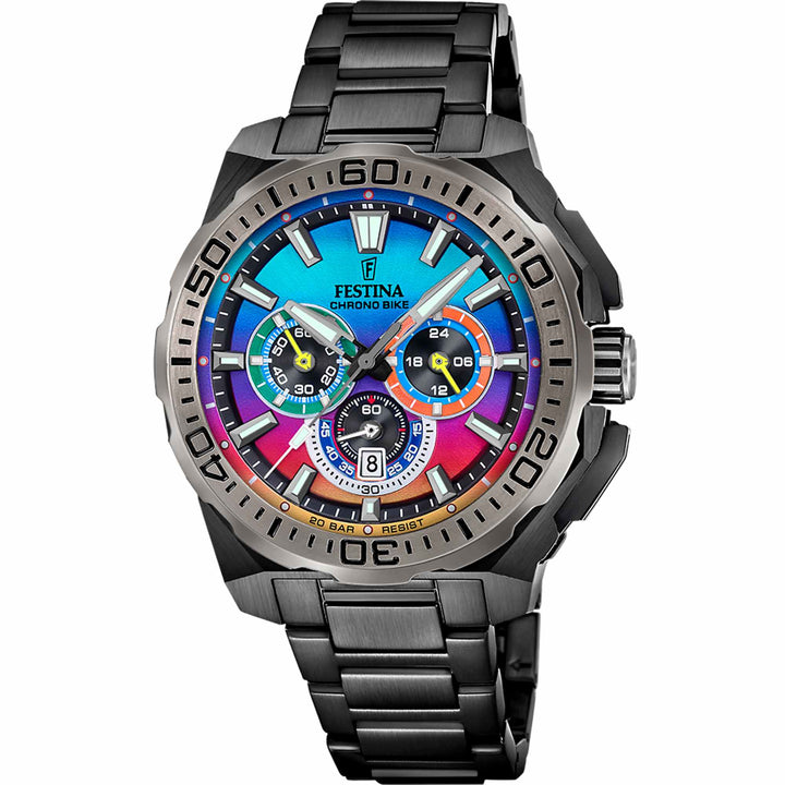 Festina F20731/2 Men's Chrono Bike Rubber Strap Wristwatch