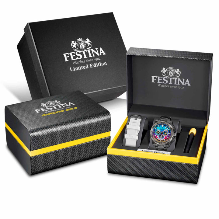 Festina F20731/2 Men's Chrono Bike Rubber Strap Wristwatch