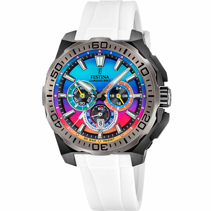 Festina F20731/2 Men's Chrono Bike Rubber Strap Wristwatch