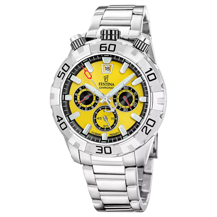 Festina F20743/4 Men's Bullhead Analogue Chronograph Quartz Watch