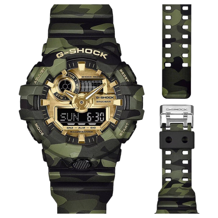G-Shock GA-700CMG-3AER Analogue/Digital Multifunction Watch