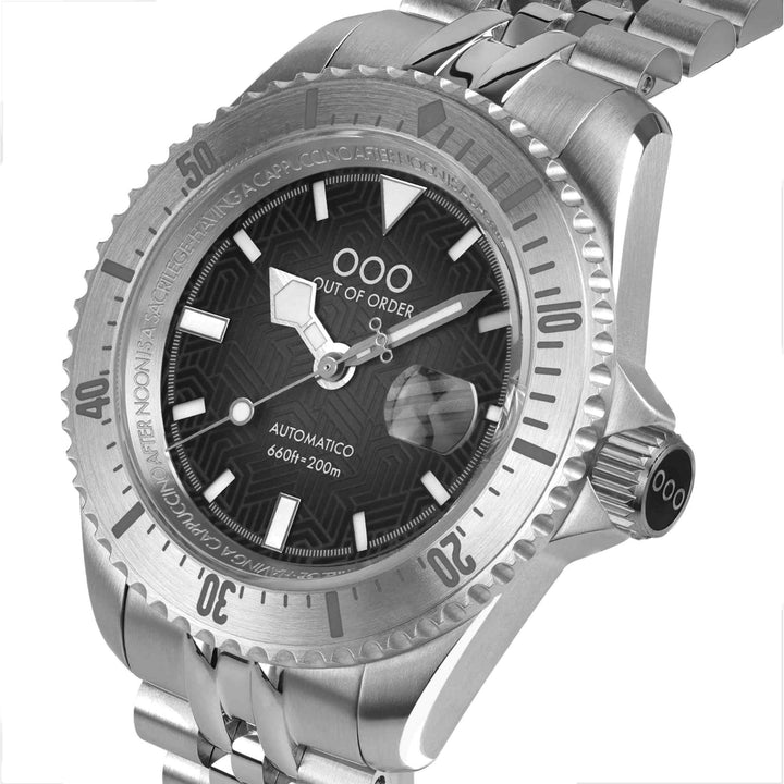 Out Of Order 001-32.NE Diverissimo Azteco Dark Grey Wristwatch