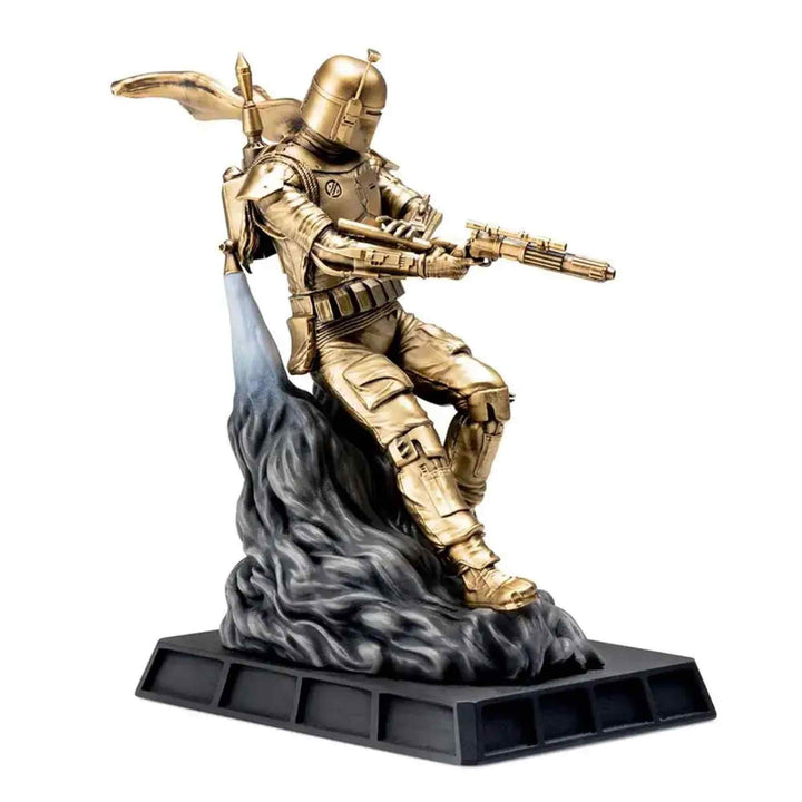 Star Wars By Royal Selangor 0179041E Gilt Boba Fett Battle Ready Figurine | H S Johnson (8091895267554)