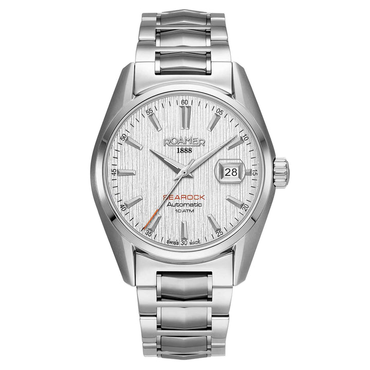 Roamer 210665 41 25 20 Searock Automatic White Dial Wristwatch