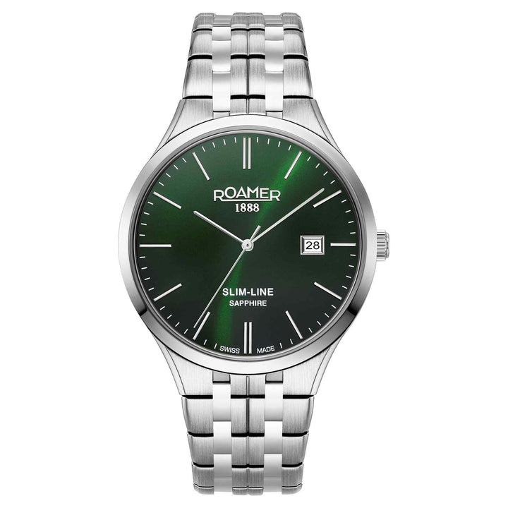 Roamer 512833 41 75 20 Men's Slim Line Classic Wristwatch