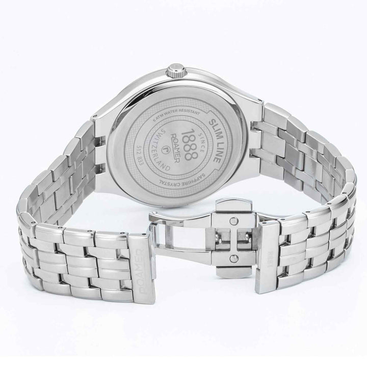 Roamer 512833 41 75 20 Men's Slim Line Classic Wristwatch