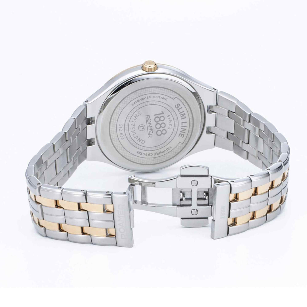 Roamer 512833 47 35 20 Men's Slim Line Classic Wristwatch