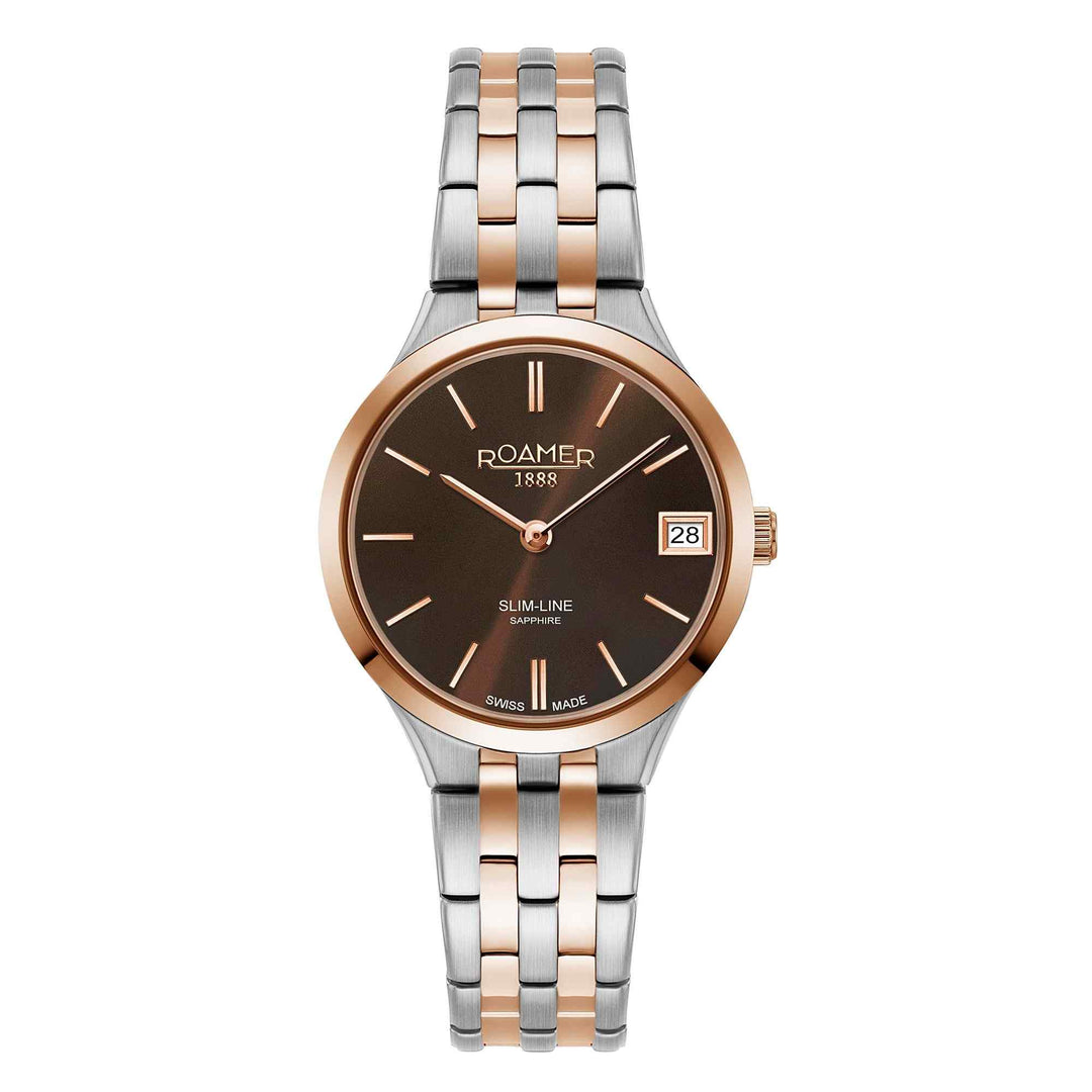 Roamer 512857 49 65 20 Women's Slim Line Classic Wristwatch