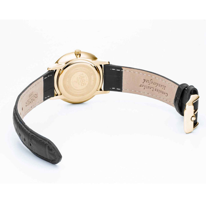 Roamer 958844 48 13 05 Women's Valais Silver Dial Wristwatch