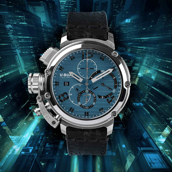 U-Boat 9589 Chimera Chrono Blu Wristwatch