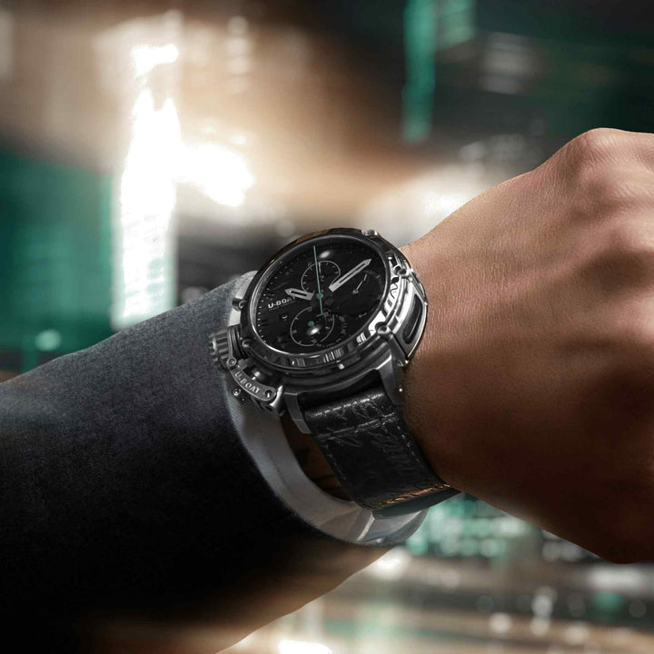 U-Boat 9592 Chimera Chrono Nero Wristwatch