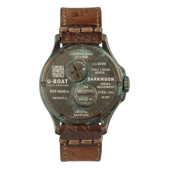 U-Boat 9600/A Darkmoon Unico PVD Wristwatch