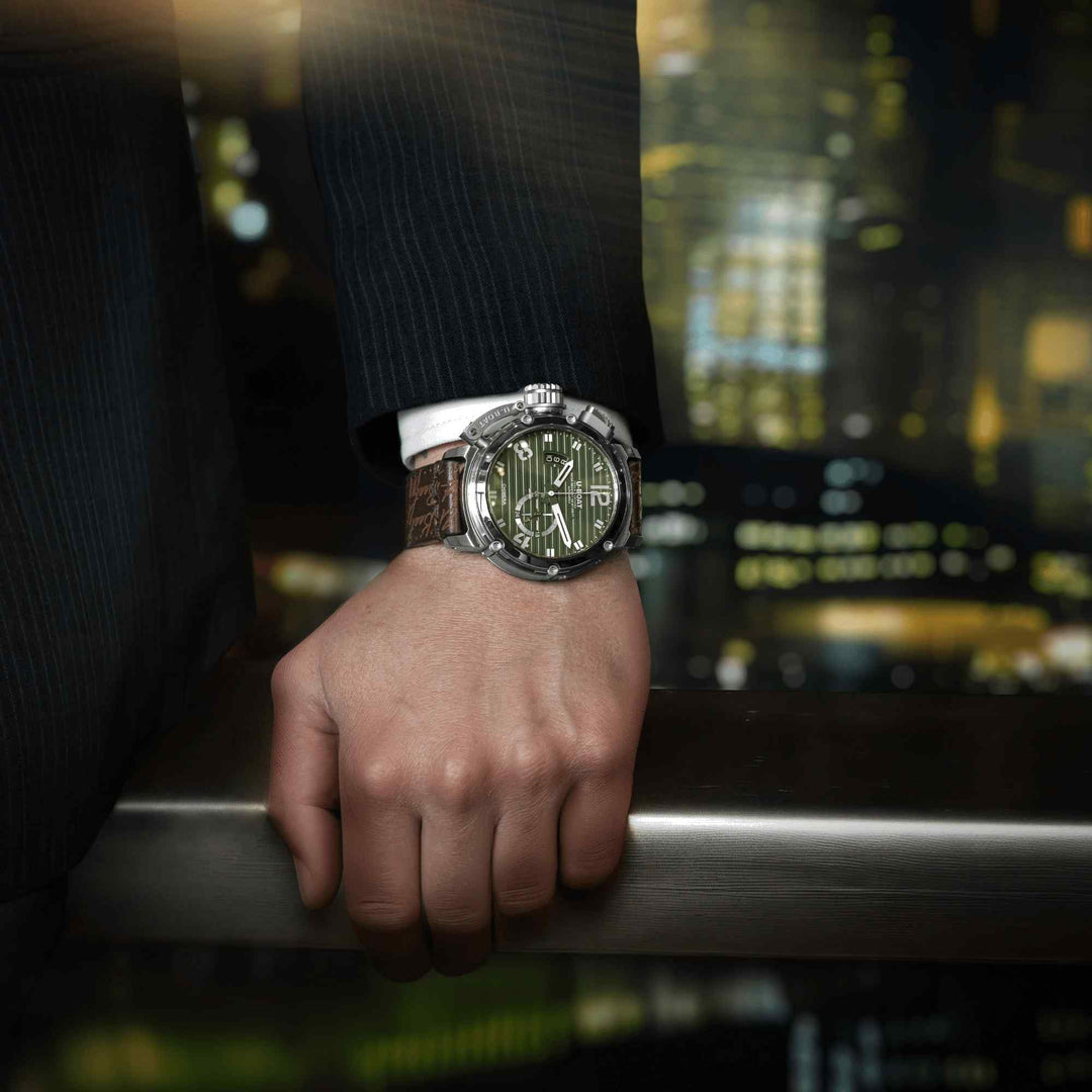 U-Boat 9604 Chimera Solo Tempo Verde Wristwatch