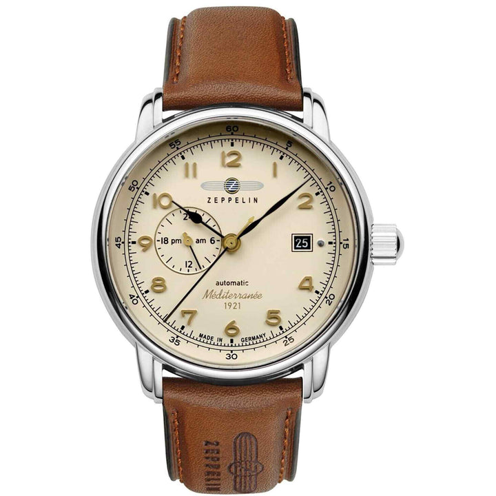 Zeppelin 9668-5 Men's Méditerranée Automatic Wristwatch (8157133078754)
