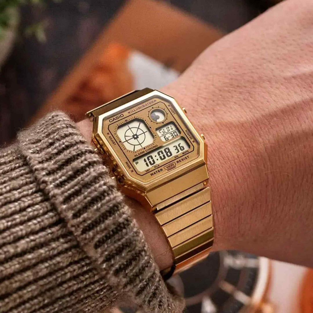 Casio A130WEG-9AEF Vintage Classic Digital Wristwatch