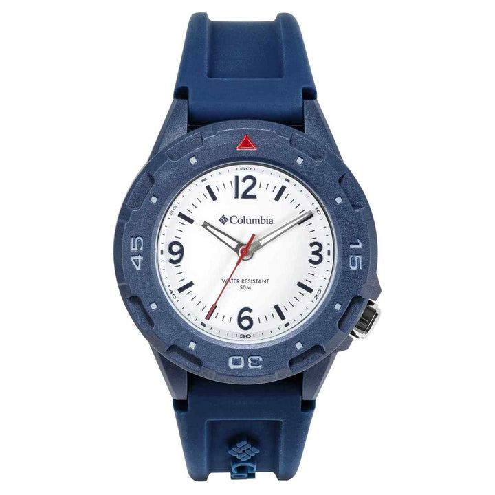 Columbia CSS13-003 Trailhead Blue Silicone Strap Wristwatch