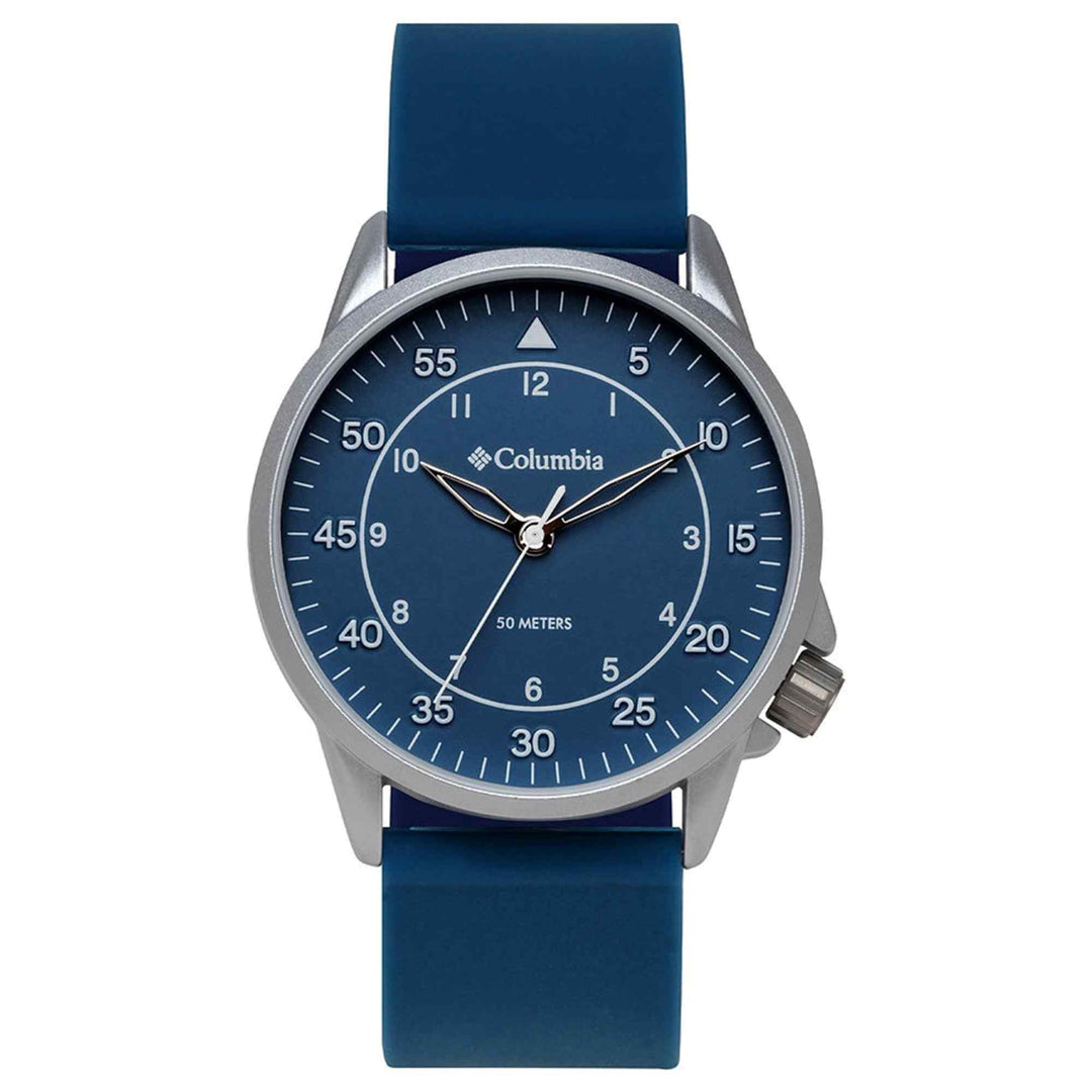 Columbia CSS15-002 Viewmont Blue Silicone Strap Wristwatch