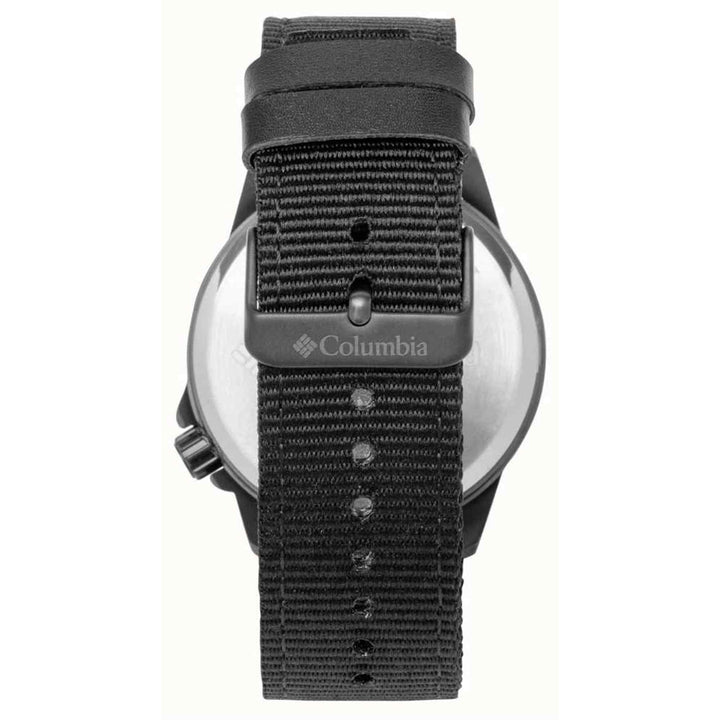 Columbia CSS15-005 Viewmont  Black Dial nylon Strap Wristwatch