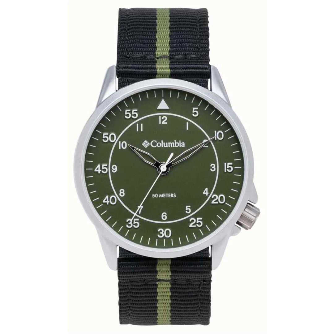 Columbia CSS15-006 Viewmont Olive Green Dial Wristwatch